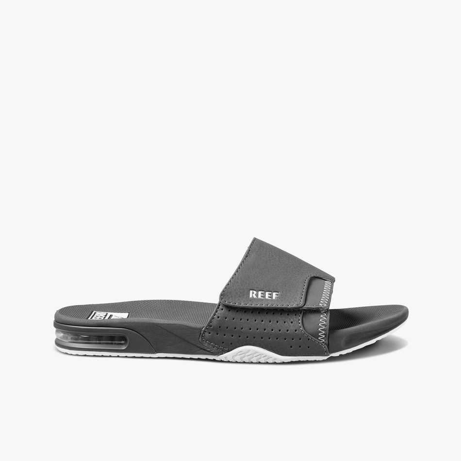 REEF Fanning Slide Sandal-Shadow Fit Flops Sandals