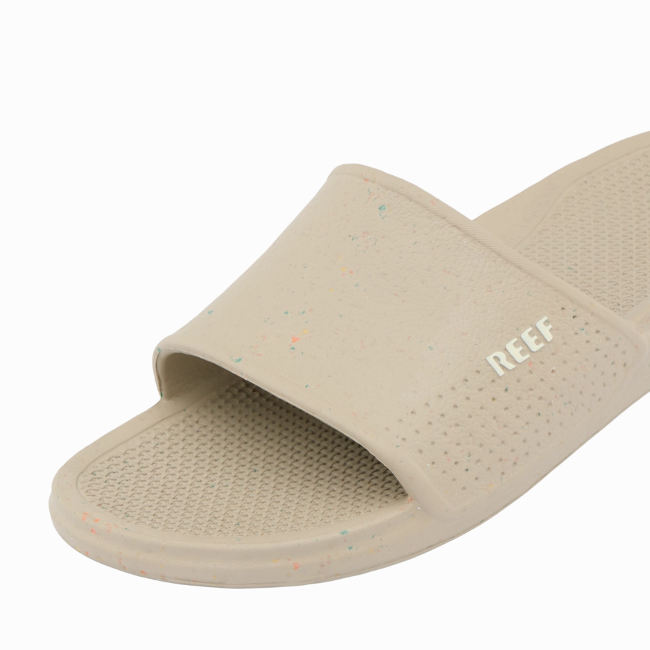 REEF Oasis Slide Sandal-Regrind Tan Slide Leather Sandals