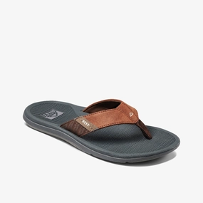 REEF REEF Santa Ana Sandal-Grey/Tan All Inclusive Resorts
