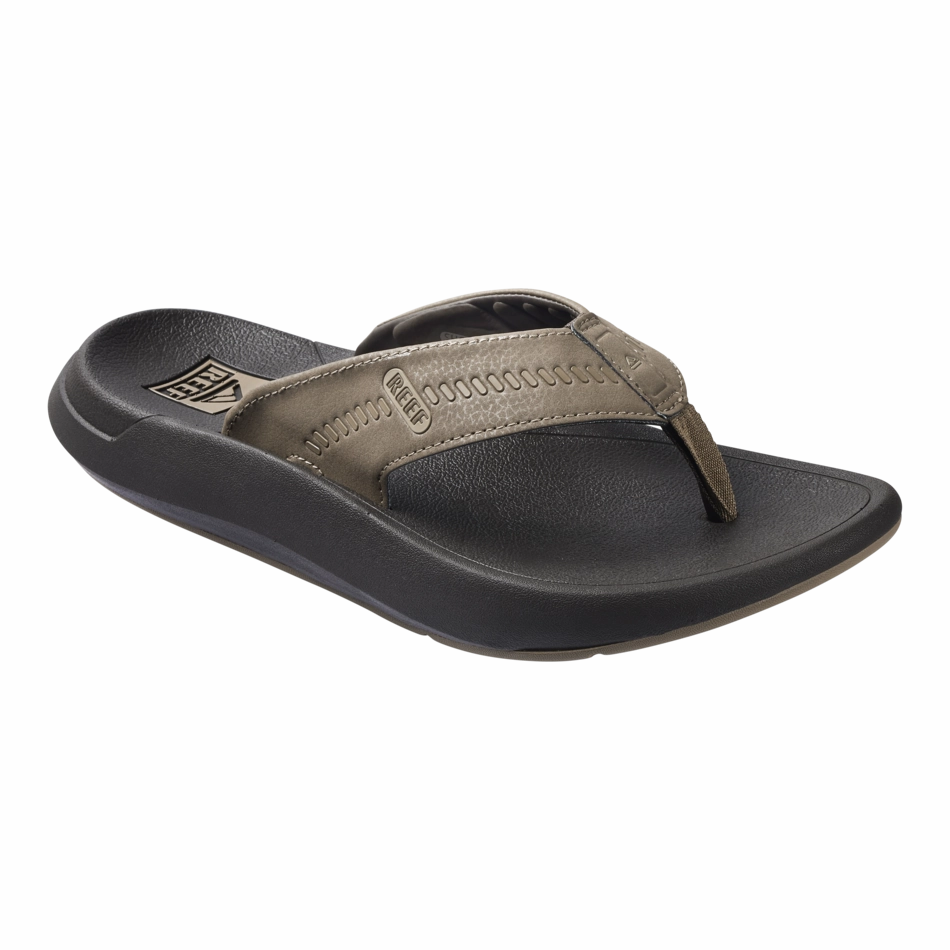 REEF Swellsole Cruiser Sandal-Brown/Tan Brikenstock Sandals