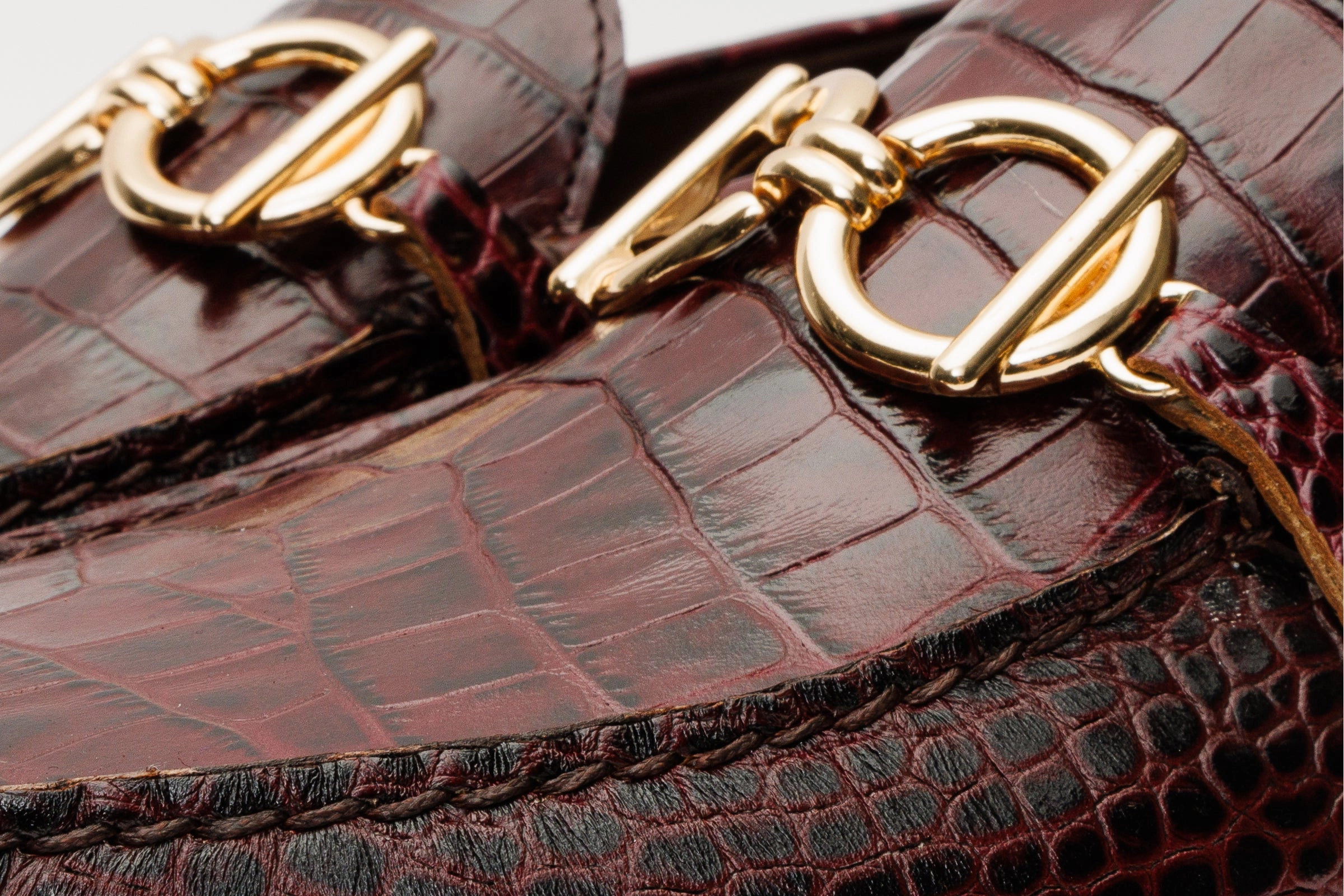 The Pisa Burgundy Leather Bit Drive Loafer Men Shoe Crocs Dress Shoes