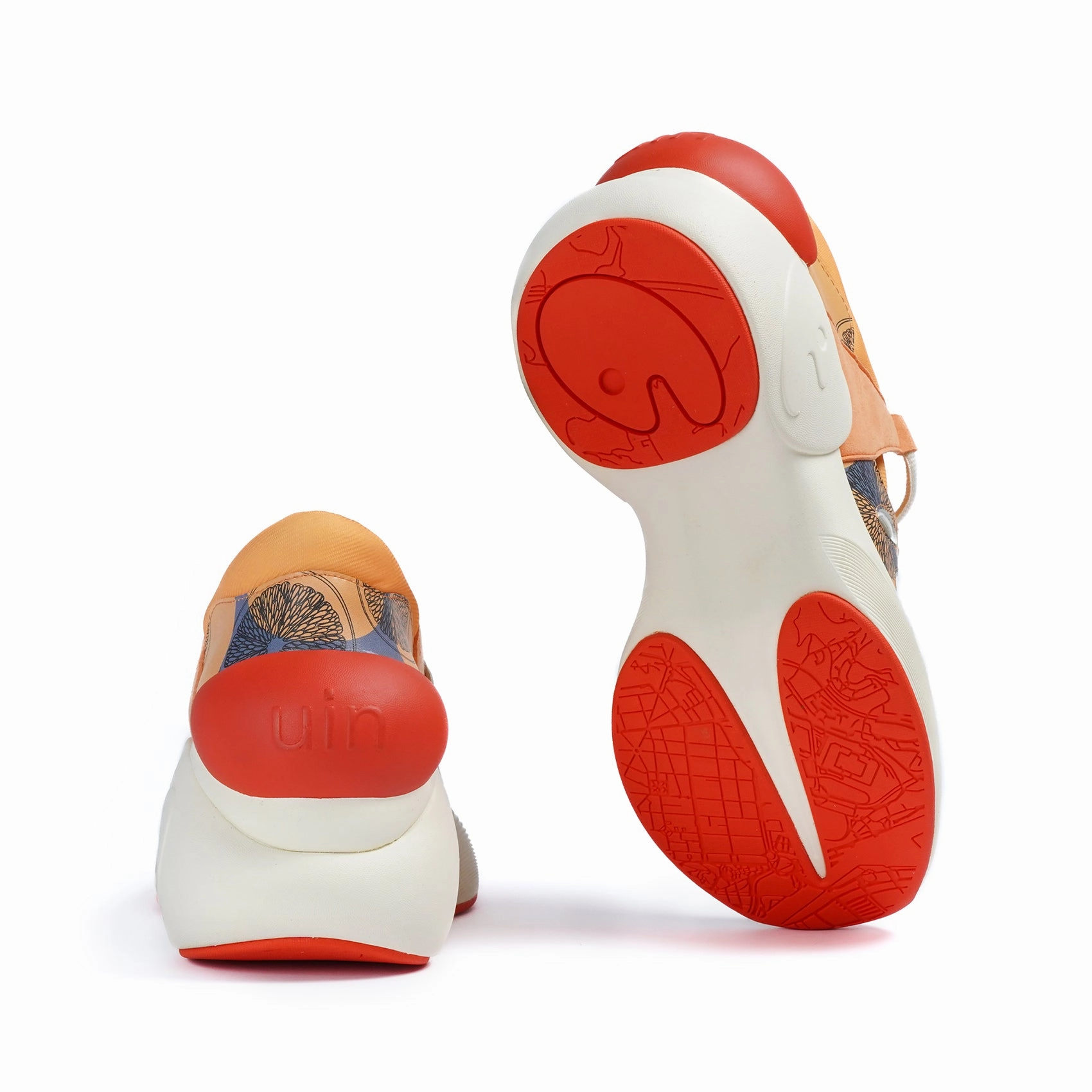 Elevator Dress Shoes Refreshing Orange Women