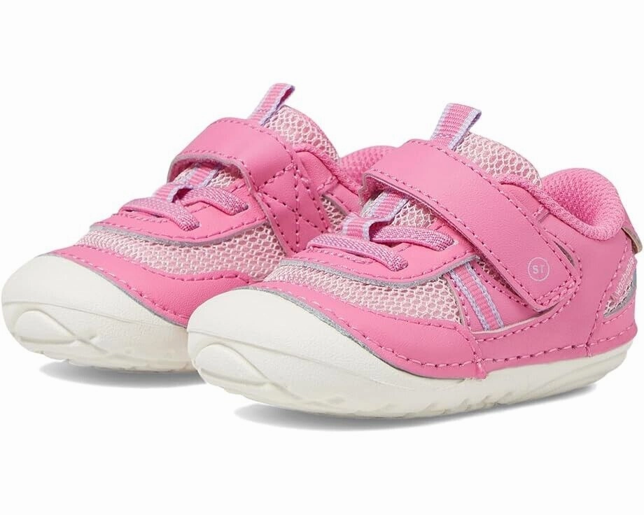 Stride Rite Apollo BG038302 Sneakers Toddler Pink Comfort Walking Shoes FZP533 Slip On Sneakers Sale