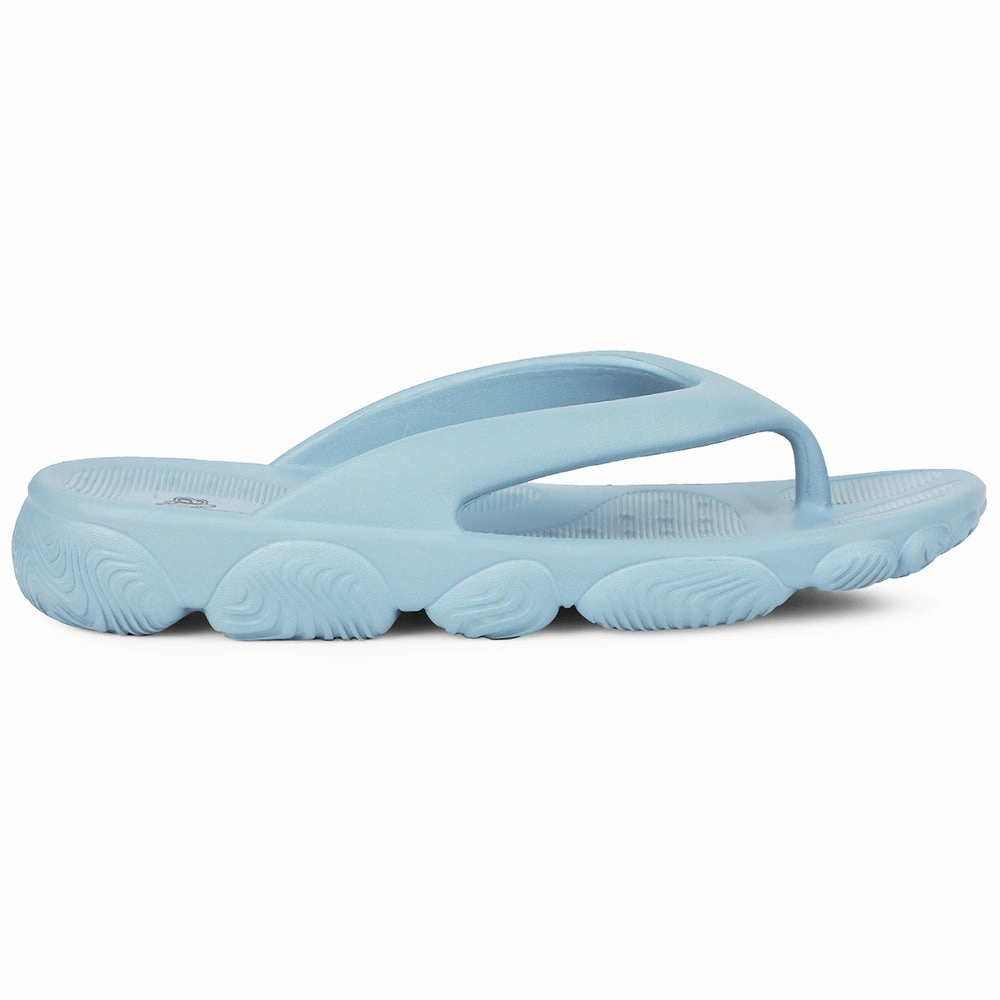 A-HA Blue Casual Slipper For Men BEACHLITEM By Liberty Diabetic Slippers