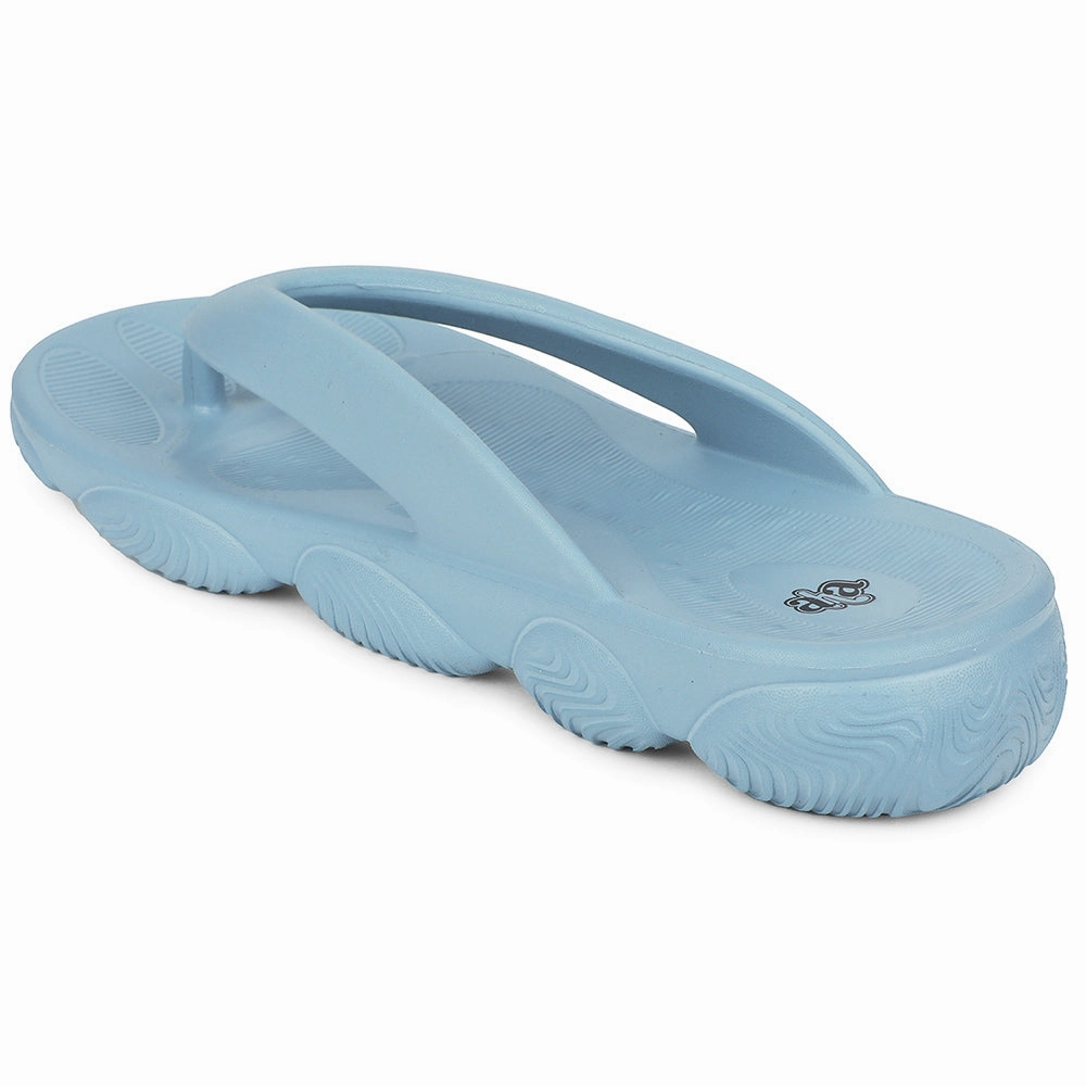 Washable Sheepskin Slippers A-HA Blue Casual Slipper For Men BEACHLITEM By Liberty