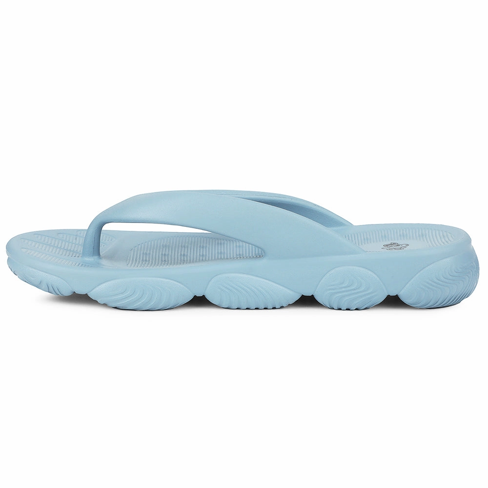 A-HA Blue Casual Slipper For Men BEACHLITEM By Liberty Closed Toe Slide Sandals