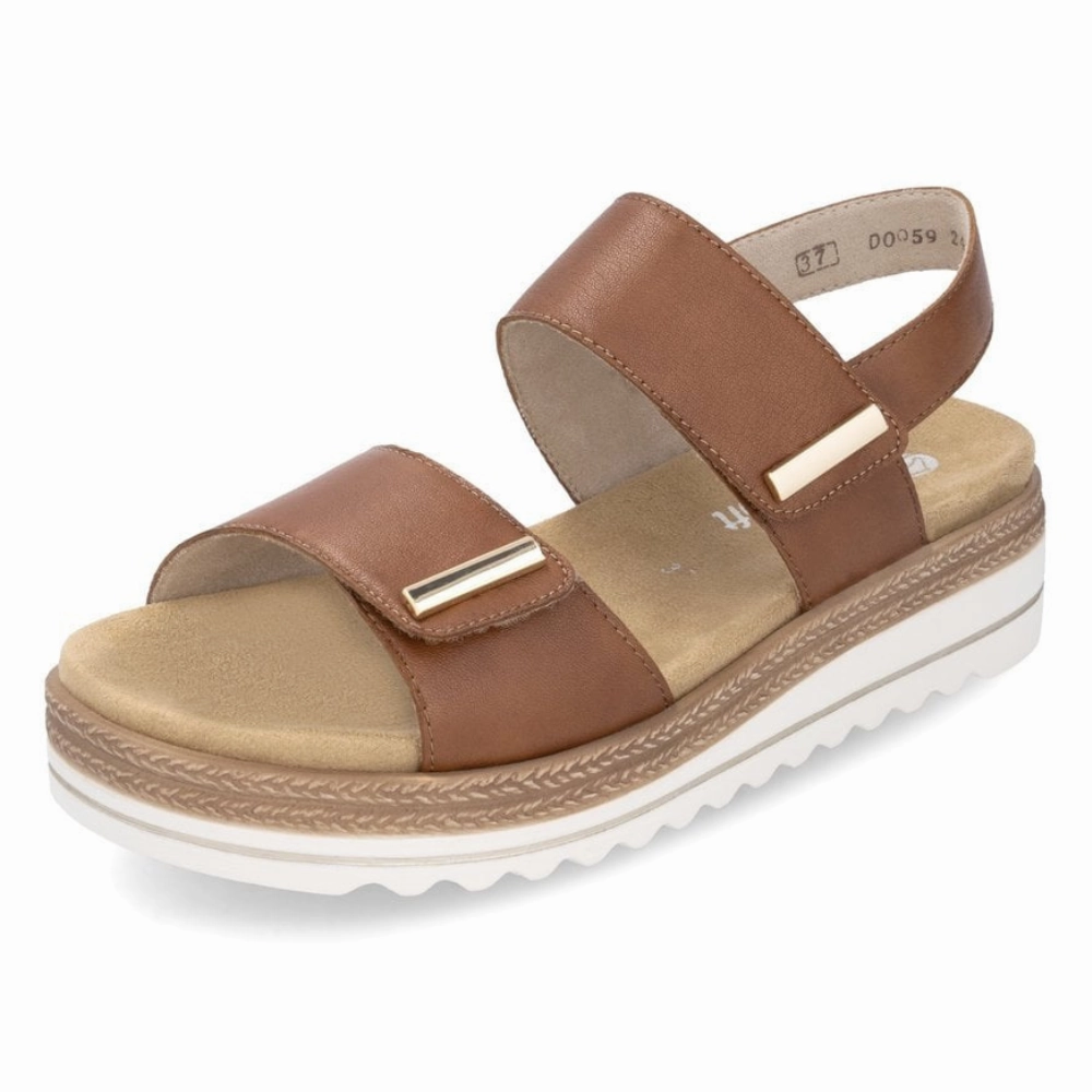 Remonte Jocelyn 59 Muskat Leather Sandal (Women's) Euro Soft Sandals