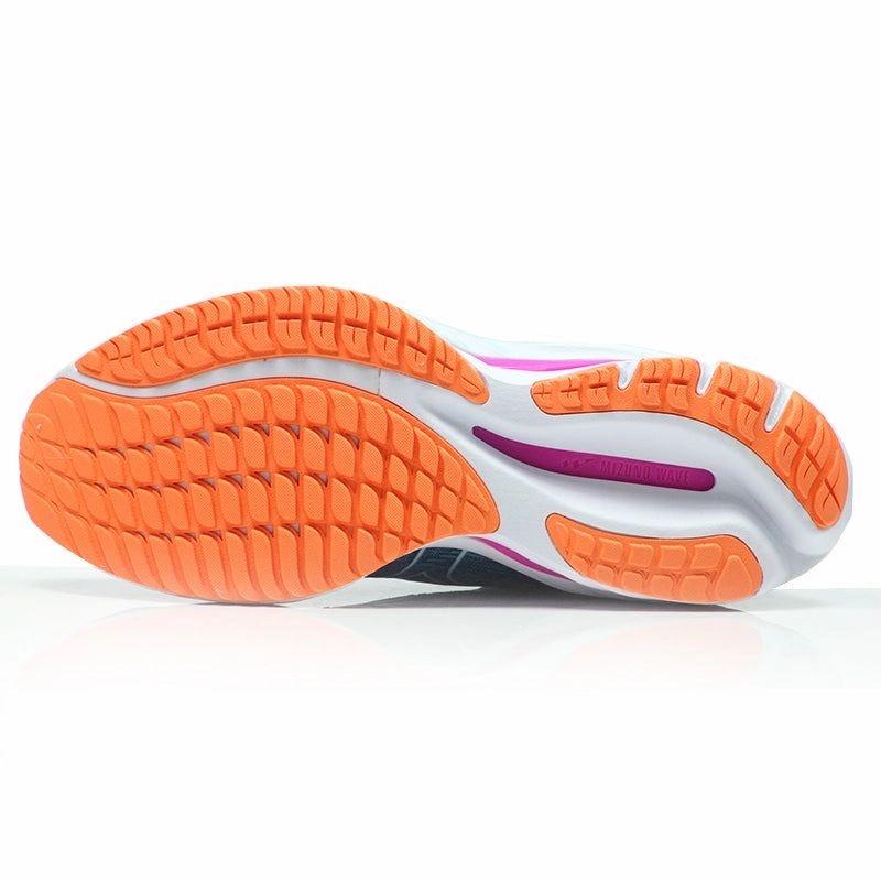 Best Running Shoe For Arch Support Mizuno Wave Rider 26 Women's Running Shoe - Antigua Sand/White/Light Orange