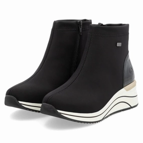 Remonte Eleni 73 Nero/Black Boot (Women's) Wide Toe Hiking Boots