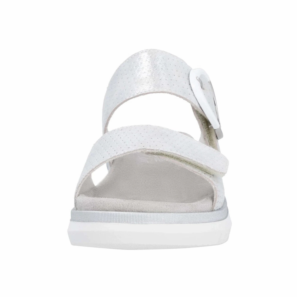 Remonte Jocelyn D2K50 Ice Leather Sandal (Women's) Thong Kitten Heel Sandals