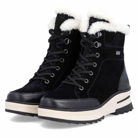 World's Largest Cowboy Boots Remonte Lelisha 76 Black Boot (Women's)