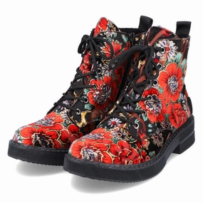 Sinatra These Boots Were Made For Walking Remonte Payton 10 Black Multi Boot (Women's)