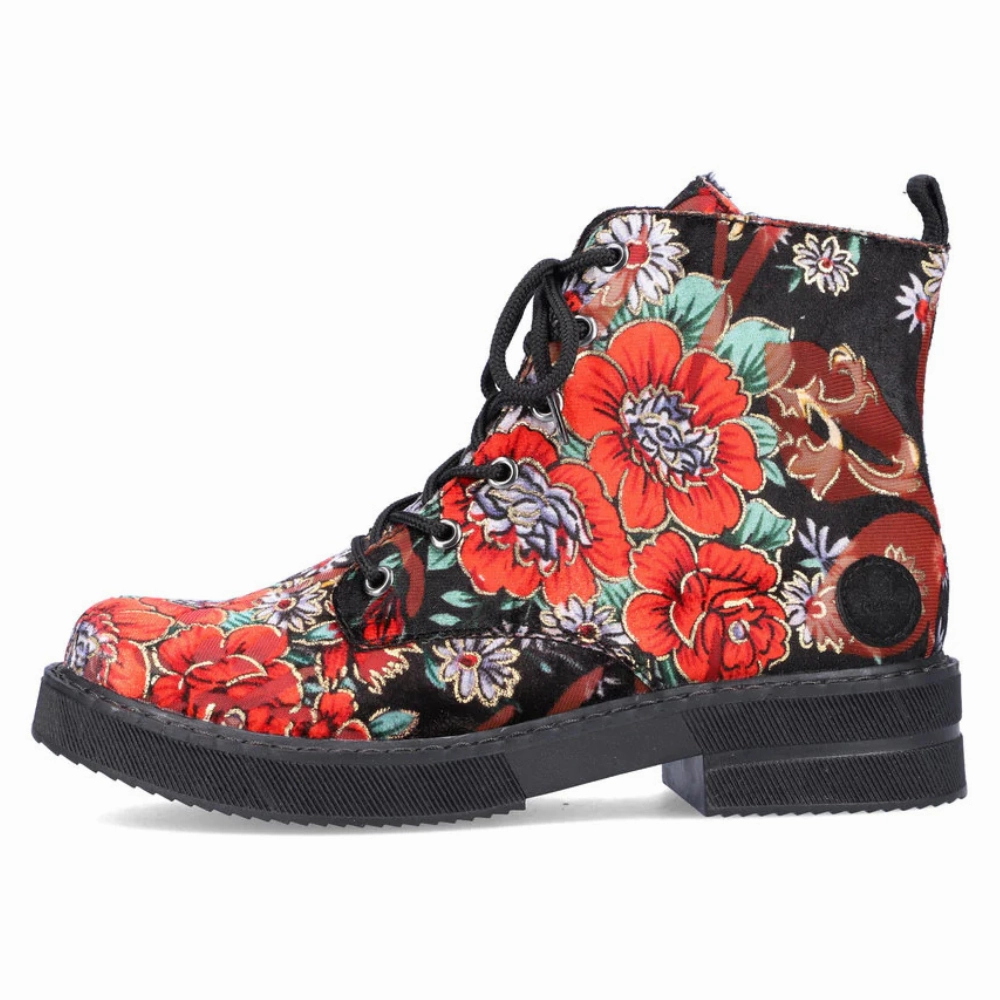 Blousing Boots Remonte Payton 10 Black Multi Boot (Women's)