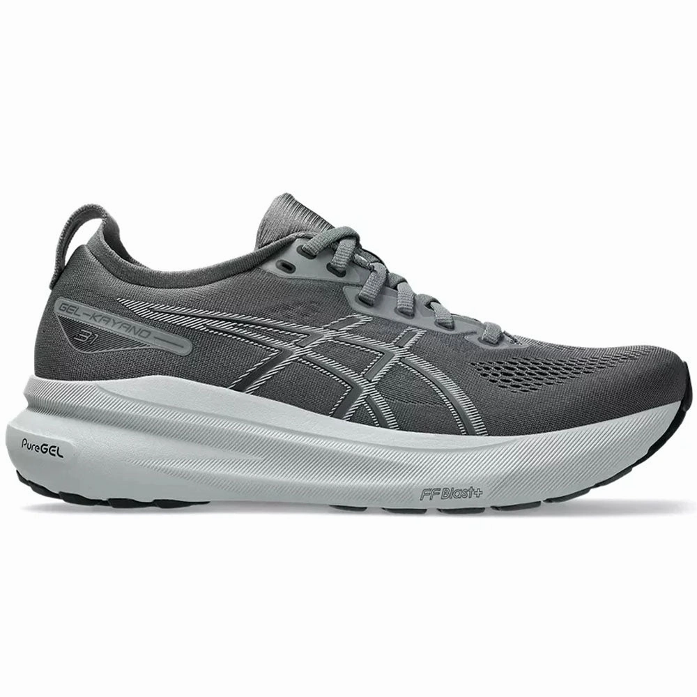 Men's Asics Gel-Kayano 31, Steel Grey/Piedmont Grey, 12.5 D Medium Asics Volleyball Shoe