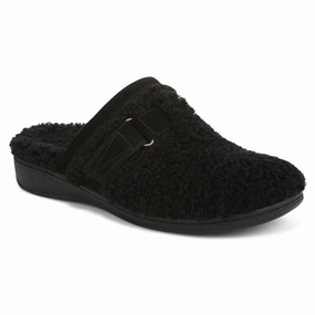 Vionic Izzy Black Clog Slipper (Women's) Duramo Slides