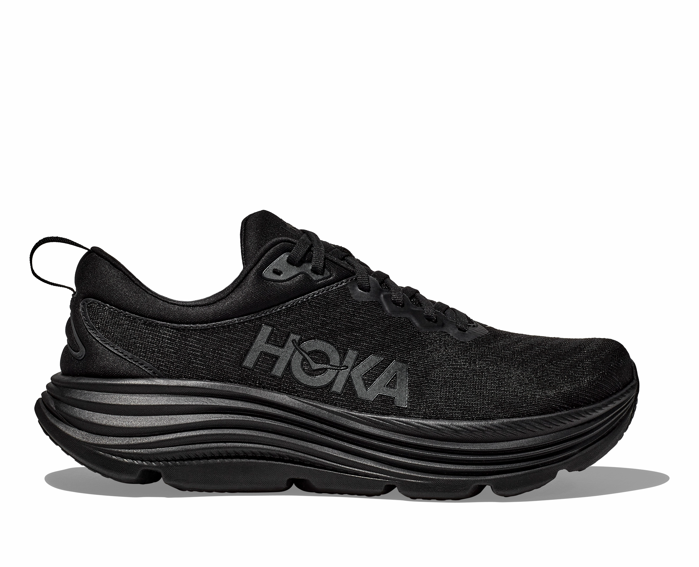 Men's Hoka Gaviota 5 (Black/Black) Outfits