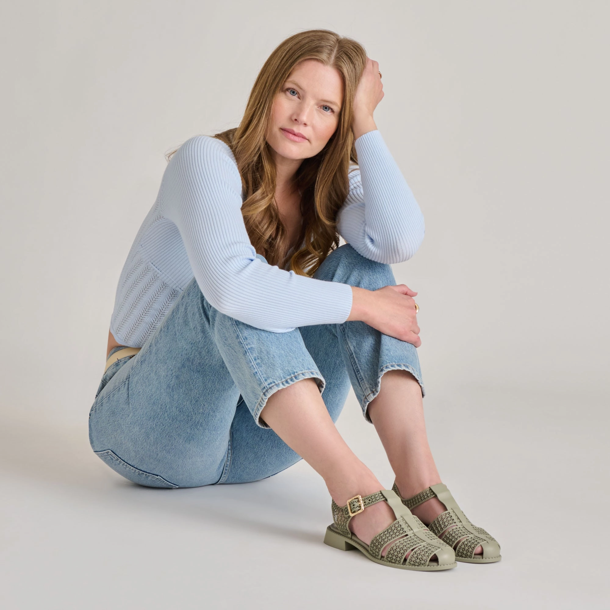 HOLIS 3D SANDALS LT SAGE Luna Sandals