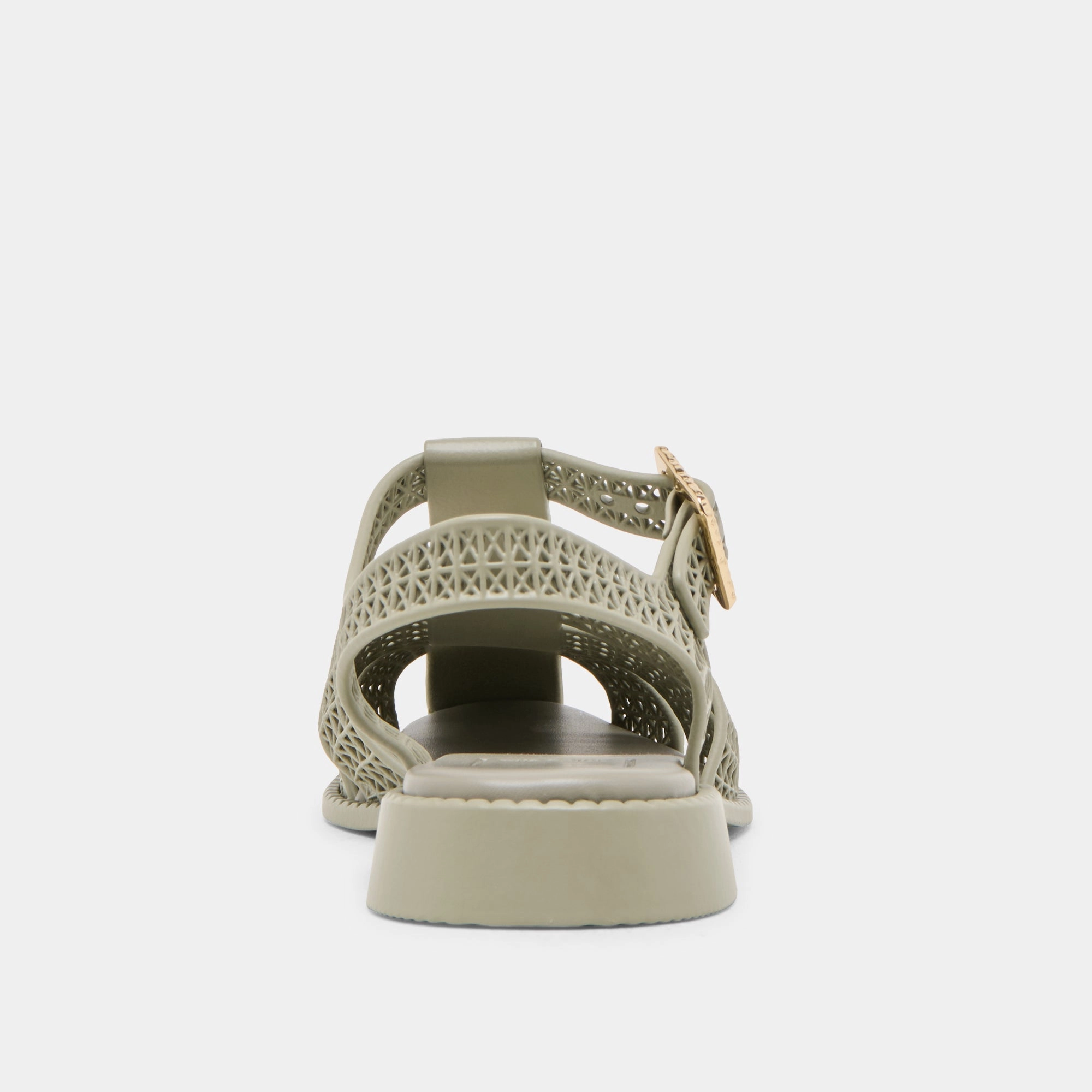 Peep Toe Flat Sandals HOLIS 3D SANDALS LT SAGE