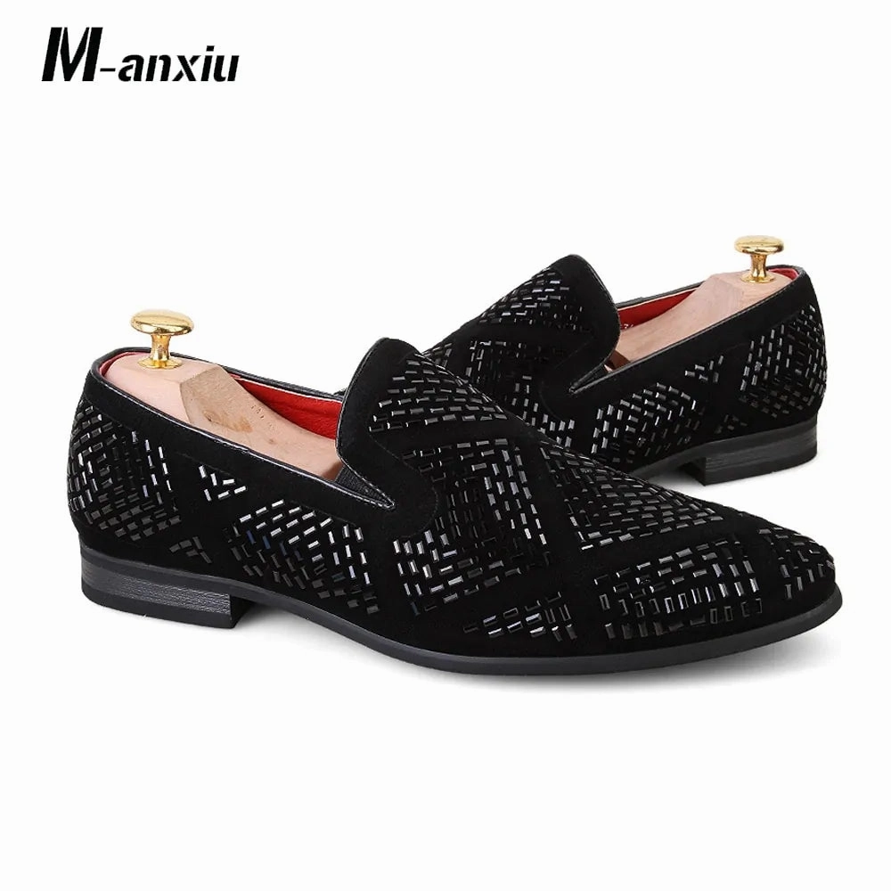 Modern Classics Penny Loafers Rhinestone Shining Loafer Shoes