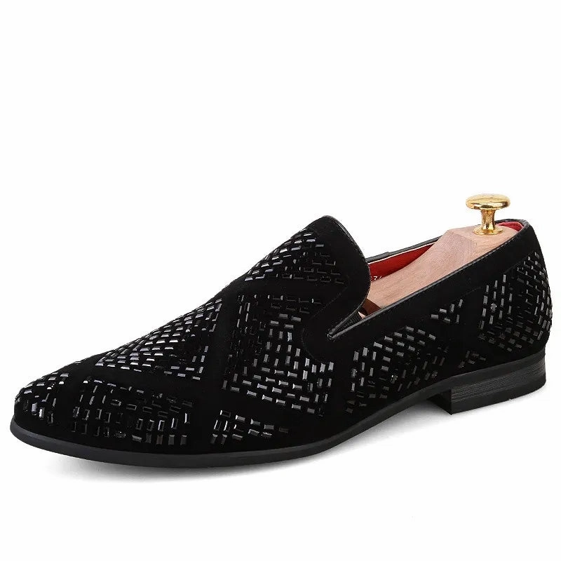 Loafers Restaurant Catonsville Rhinestone Shining Loafer Shoes