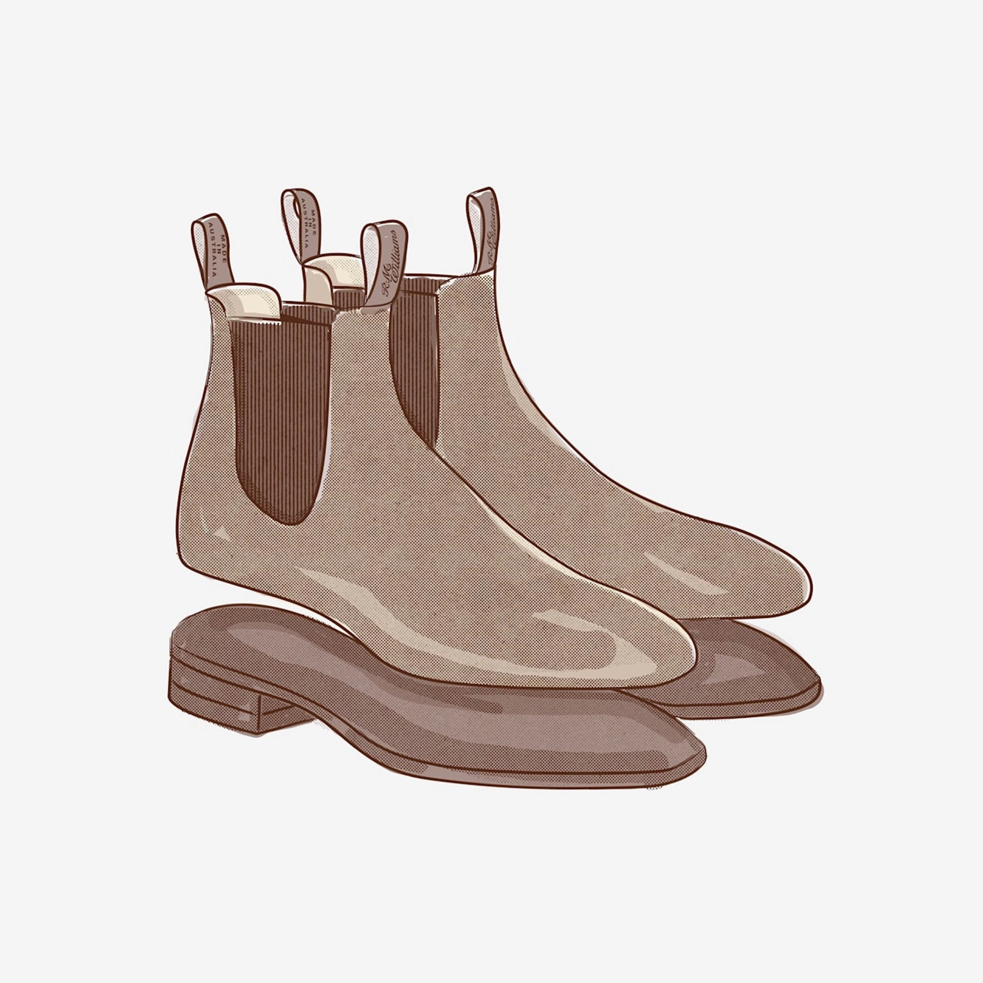 Carlos Santana Boots RM Williams Resole & Heel Service