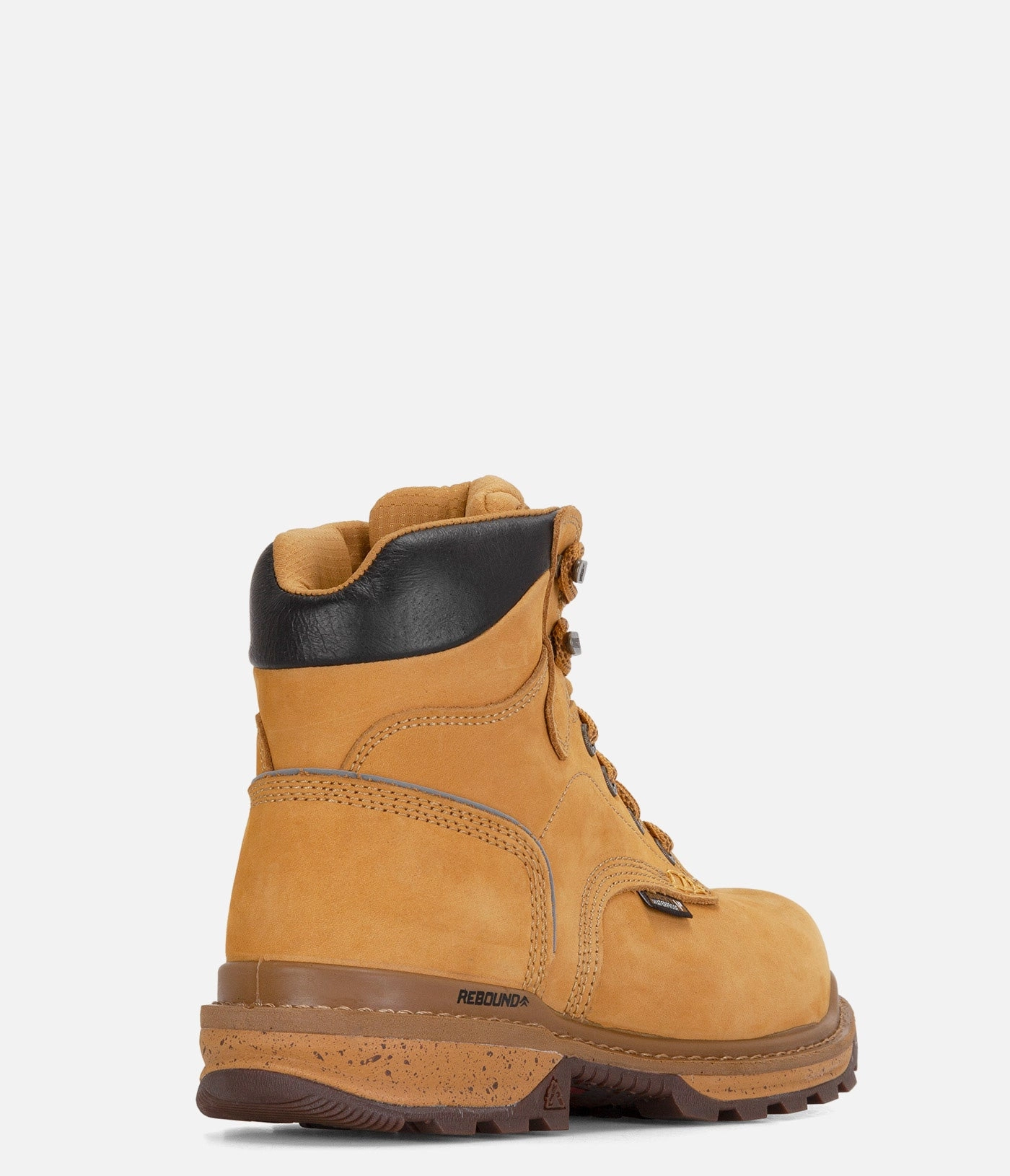 Cowgirl Boots Wide Calf Rocky Rams Horn Waterproof Composite Toe Work Boot - Men