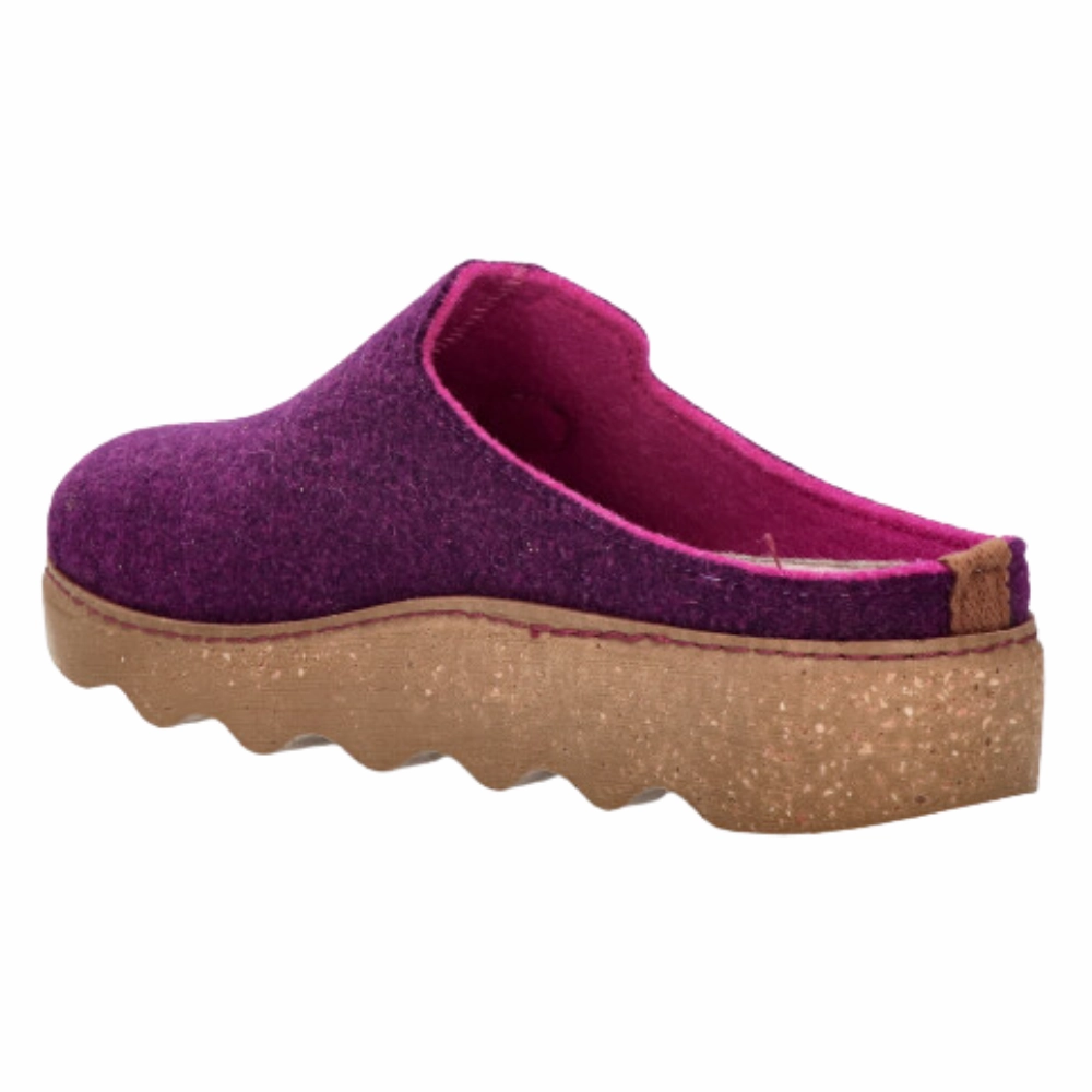 Dressy Slide Sandals Rohde 6120 Foggia Circle Blackberry Slipper (Women's)