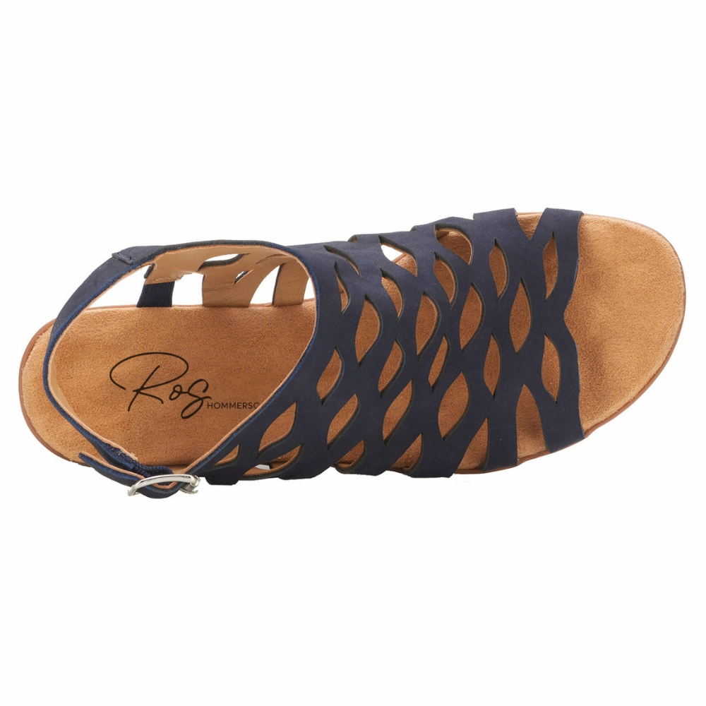 Jellies Sandals Ros Hommerson Katia Navy Nubuck Sandal (Women's)