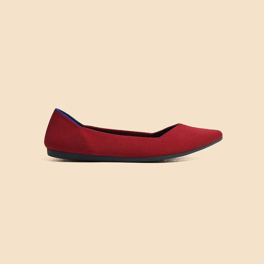 Rothy - Women - The Point - Red Shoes Dresser