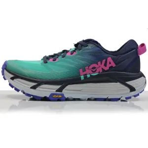 Hoka One One Mafate 3 Women's Trail Shoe - Dazzling Blue/Atlantis Best Running Shoes For Winter