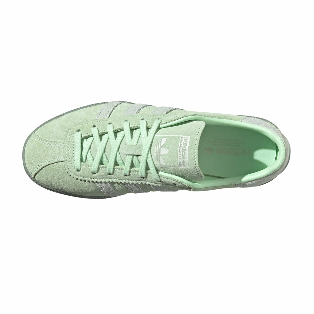 Adidas Green Running Shoes BRMD Lace Up Sneakers