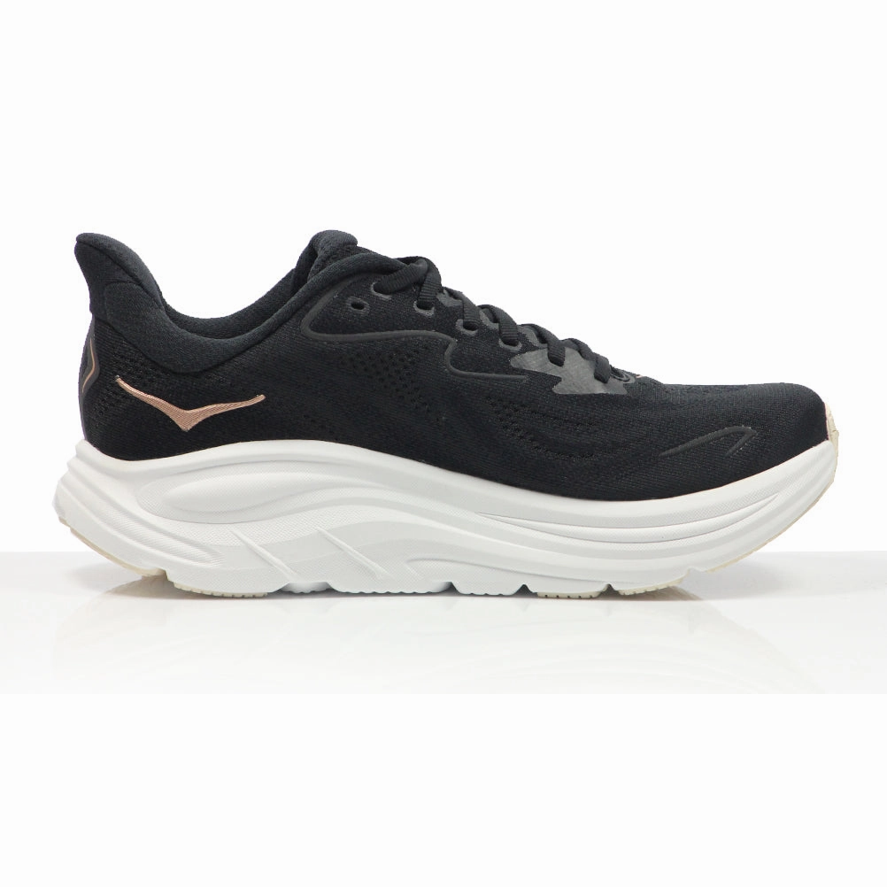 Shoes Salt Lake City Hoka One One Clifton 10 Women's Running Shoe - Black/Rose Gold
