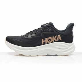 Hoka One One Clifton 10 Women's Running Shoe - Black/Rose Gold Scottsdale