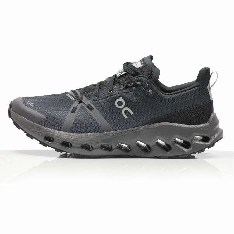 Running Shoes Track And Field On Cloudsurfer Trail Waterproof Women's Trail Shoe - Black/Eclipse