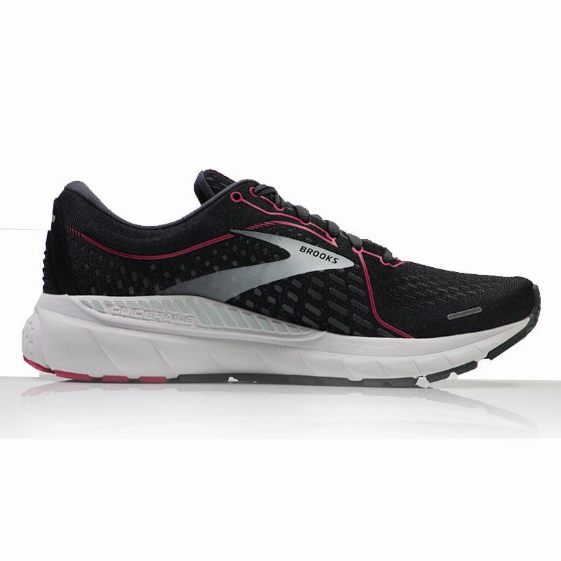Running Shoes Promo Brooks Adrenaline GTS 21 Women's Running Shoe - Black/Raspberry Sorbet/Ebony