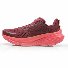 Running Shoes Weight Saucony Guide 17 Women's Running Shoe - Currant/Cayenne