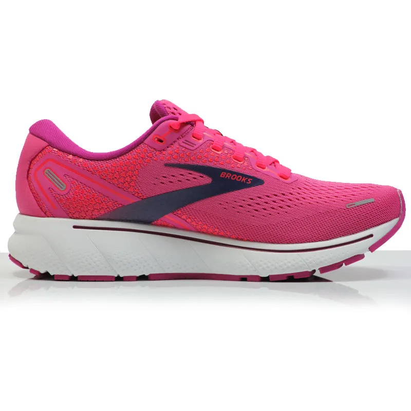 Running Shoes Factory Outlet Brooks Ghost 14 Women's Running Shoe - Pink/Fuchsia/Cobalt