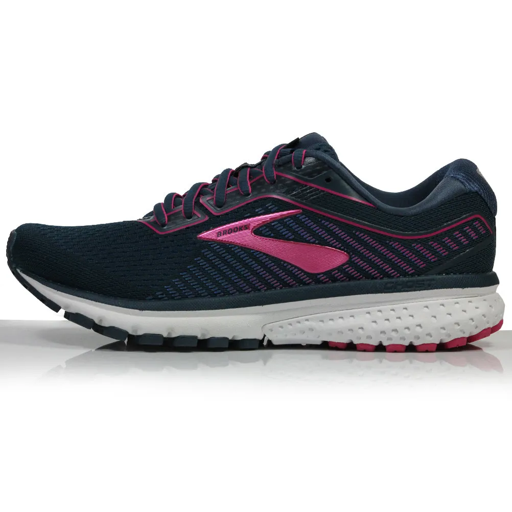 Running Shoes For The Winter Brooks Ghost 12 Women's Running Shoe - Majolica/Blue/Beetroot