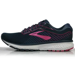 Shoes For Bad Knees Running Brooks Ghost 12 Women's Running Shoe - Majolica/Blue/Beetroot