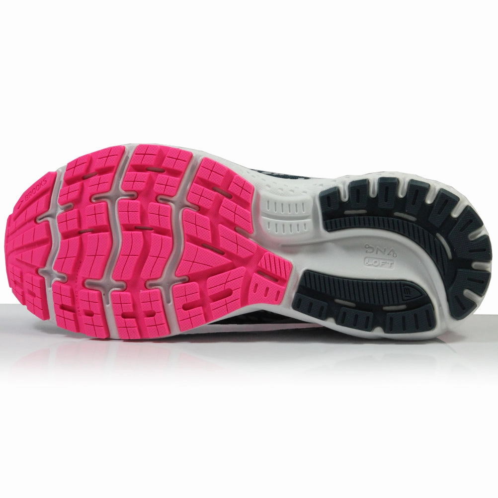 Brooks Ghost 13 Women's Running Shoe - Reflective Pond/Pink/Ice Roav V1 Running Shoes