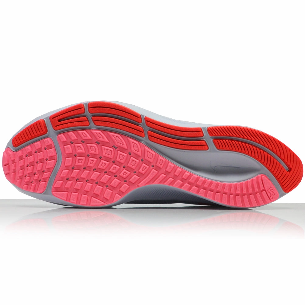 Nike Air Zoom Pegasus 37 Women's Running Shoe - White/Bright Crimson Best Running Shoes For Flat Feet Runners