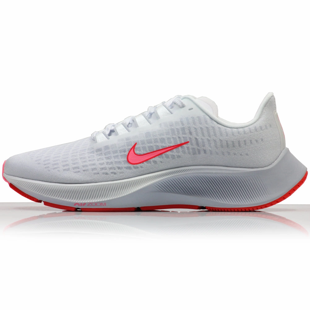 Nike Air Zoom Pegasus 37 Women's Running Shoe - White/Bright Crimson Olympic Running Shoes