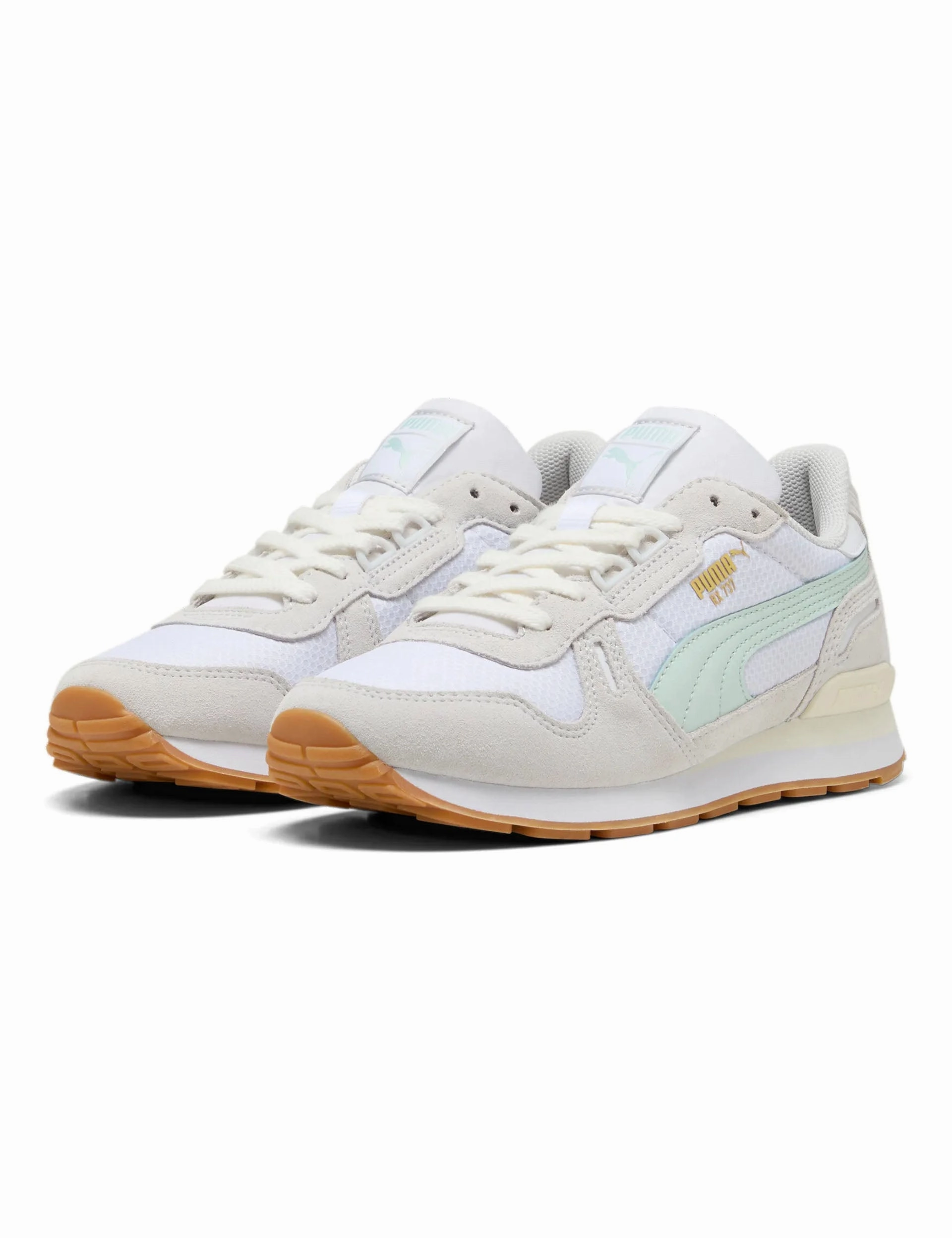 RX 737 Mesh Sneakers - White/Gum Puma Rasta Shoes