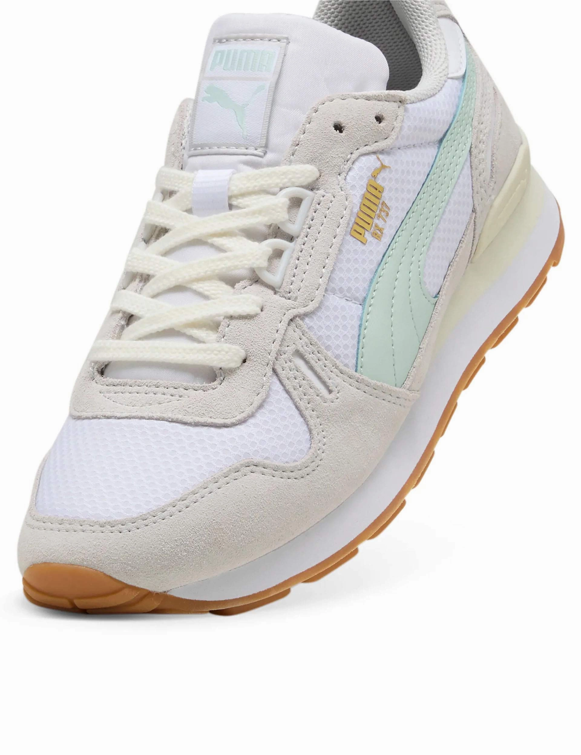 RX 737 Mesh Sneakers - White/Gum Puma Shoes Low