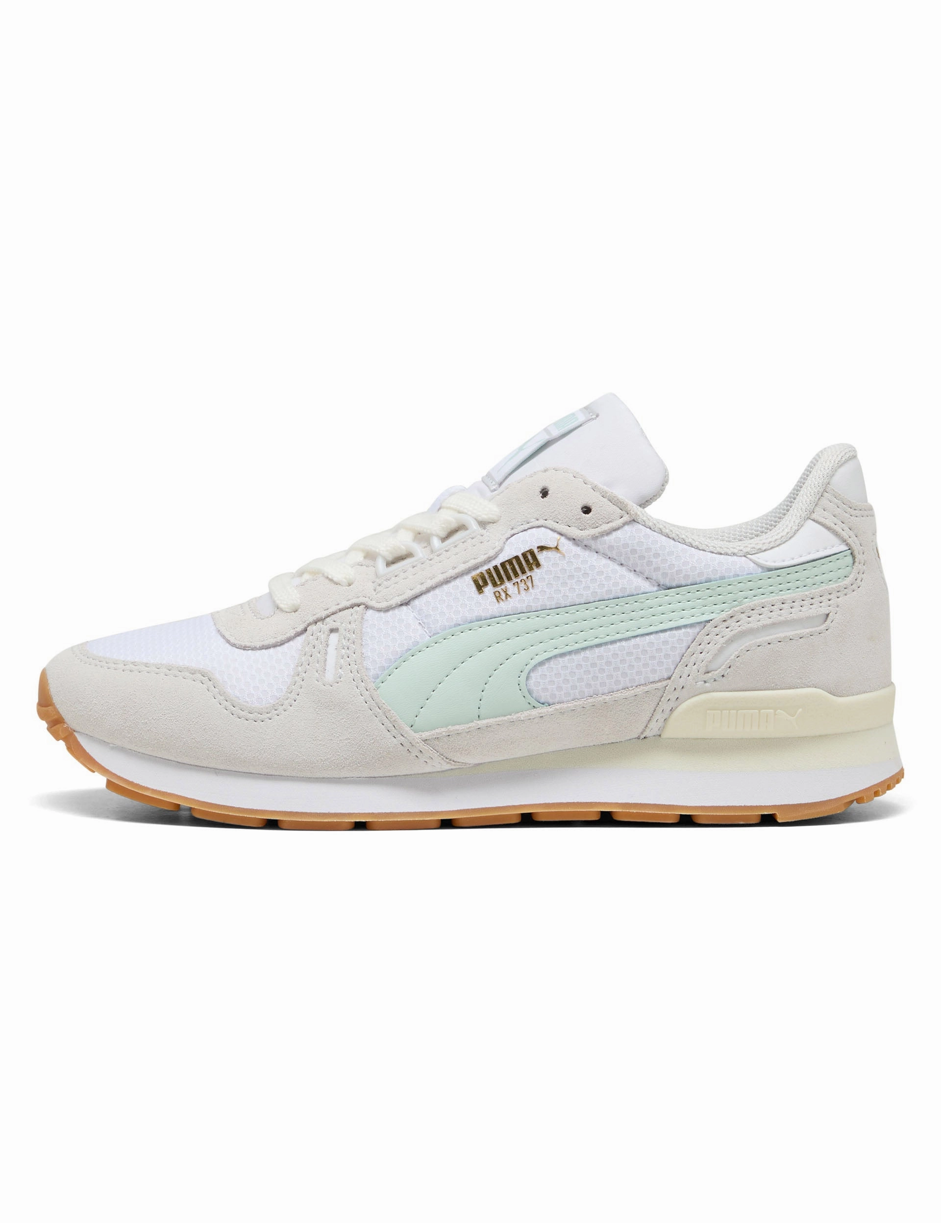 Puma Riaze Prowl Training Shoe RX 737 Mesh Sneakers - White/Gum