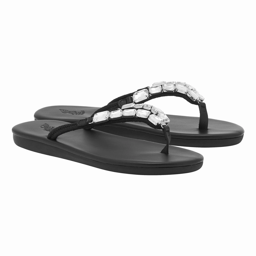 Saionara Crystals Clear Sas Shoes Sandals