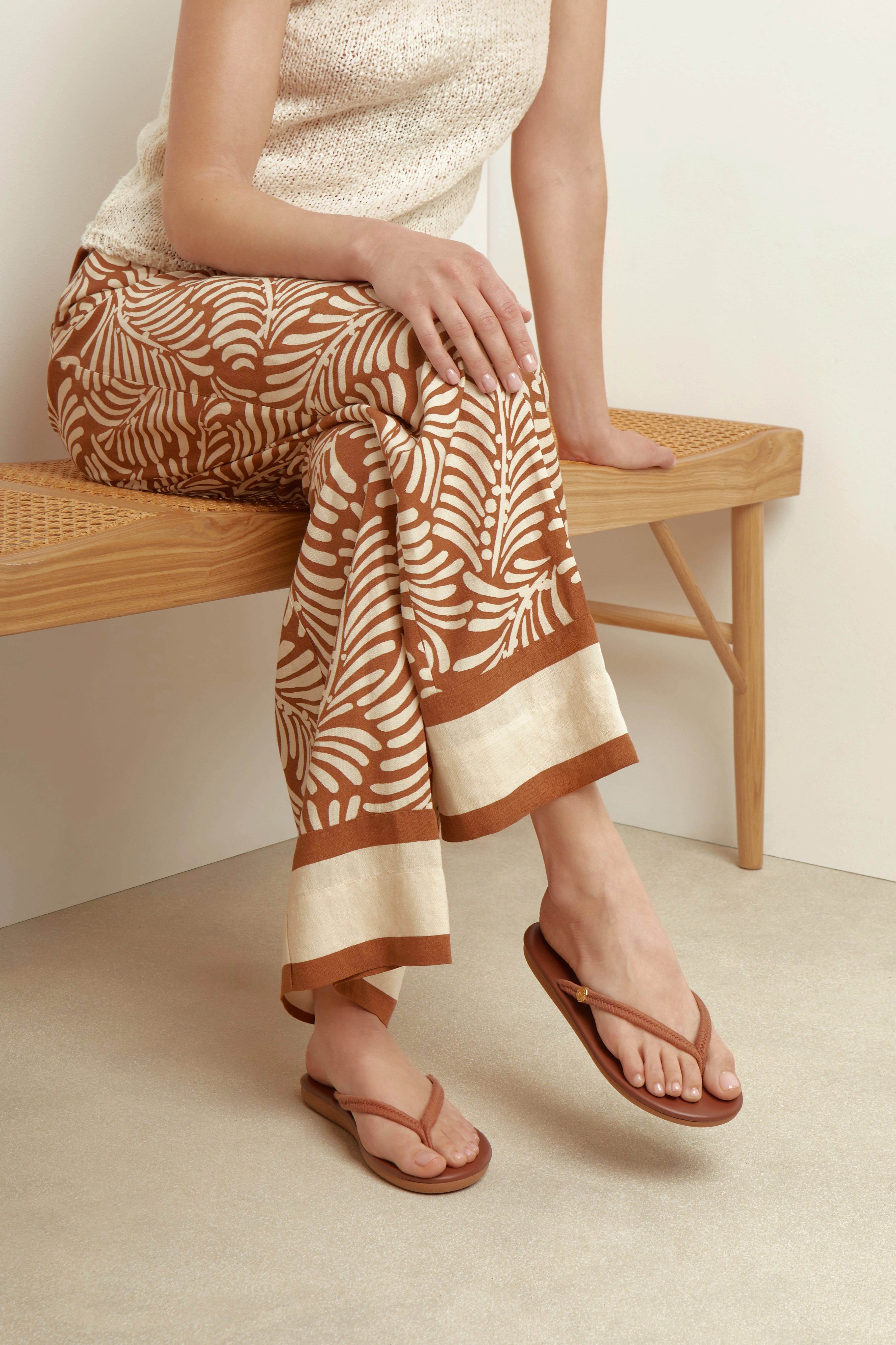 Ladies Sandals Sale Saionara Rope Beige