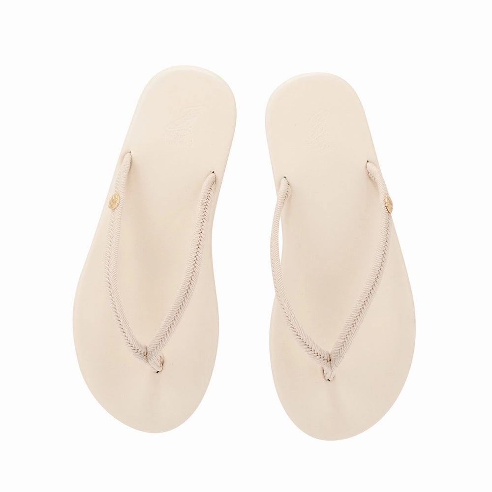 Sandals For The Beach Saionara Rope Beige