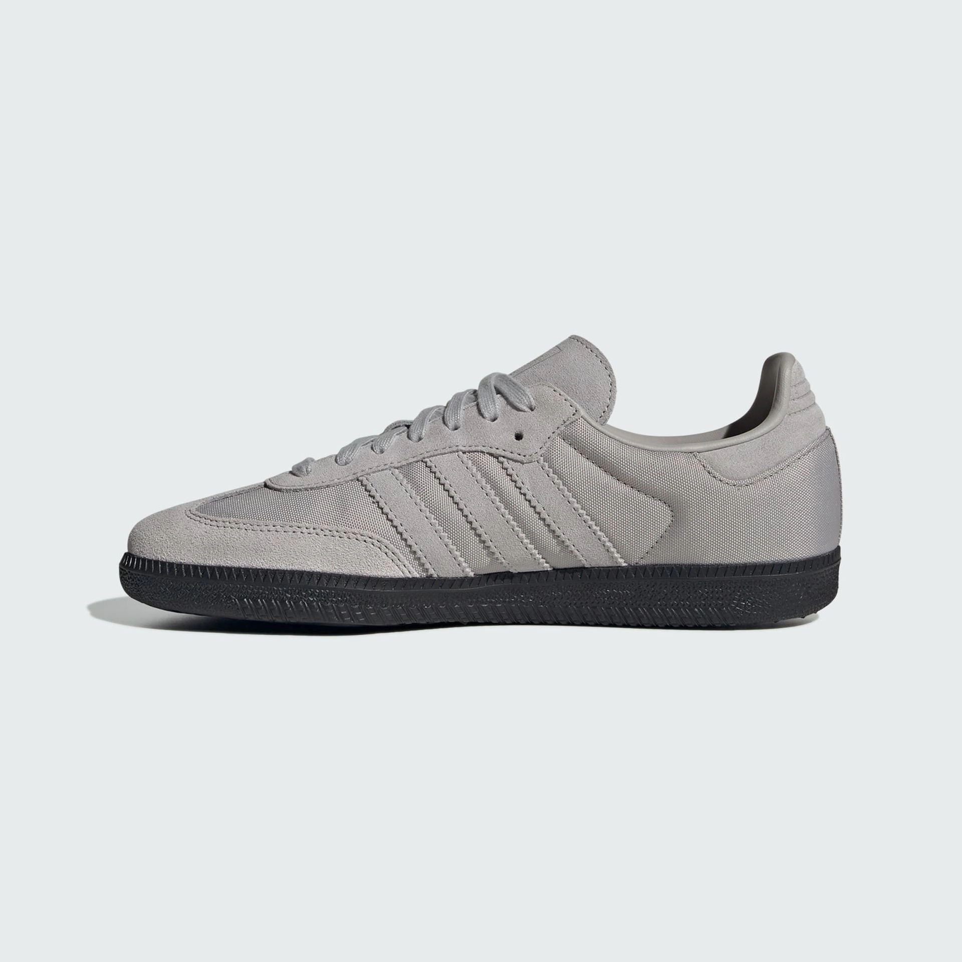 Adidas Retro Tennis Shoes SAMBA OG SHOES - Clear Granite / Grey Two / Core Black