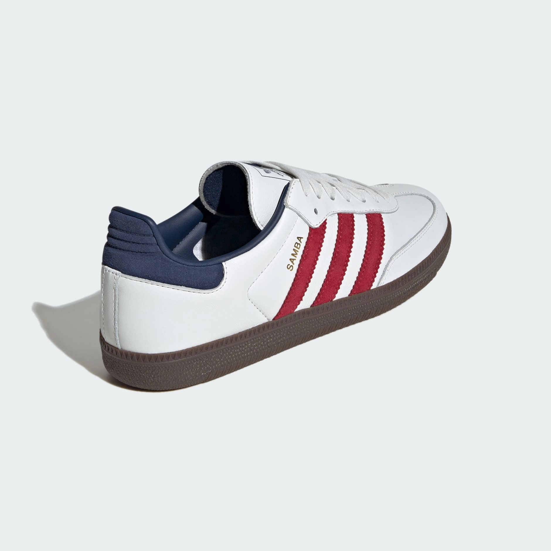 SAMBA OG SHOES - Core White / Team Victory Red / Night Indigo Real Madrid Shoes Adidas